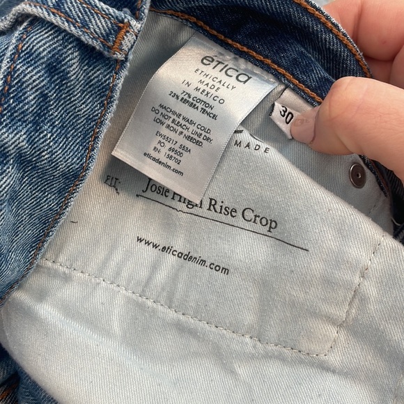 Ética Josie High Rise Crop Jeans - Picture 8 of 8